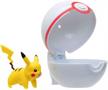 Pokemon Clip N Go Poke Ball Set | 2 Inch Pikachu & Premier Ball