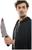 Bedazzled Rhinestone Bloody Butcher Knife Adult Costume Accessory