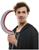 Bedazzled Rhinestone Grim Reaper Bloody Sickle Adult Costume Accessory