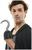 Bedazzled Rhinestone Pirate Hook Adult Costume Accessory