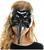 Bedazzled Black Mirror Mardi Gras Mask Adult Costume Accessory