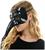 Bedazzled Black Mirror Mardi Gras Mask Adult Costume Accessory
