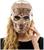 Bedazzled Rose Gold Mirror Skull Mask Adult Costume Accessory