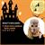 Bedazzled Rose Gold Mirror Skull Mask Adult Costume Accessory