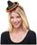 Mini Sombrero Hat Costume Headband | Black