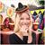 Mini Sombrero Hat Costume Headband | Black