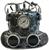 Steampunk Silver Top Hat Costume Accessory