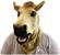 Over-The-Head Moving-Mouth Horse Costume Mask