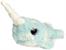 Cute & Cuddly Narwhal 6 Inch Plush | Light Blue