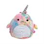 Squishmallow 12 Inch Plush Backpack | Navina the Pink Tie Die Narwhal