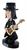Motley Crue 8.5" Resin Bobblehead Statue: Mick Mars