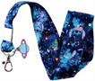 Disney Lilo & Stitch Space Adventure Lanyard with Charm & Card Holder