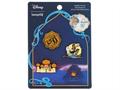Disney Aladdin 30th Anniversary 4 Piece Pin Set
