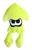 Nintendo Splatoon 9 Inch Plush | Neon Yellow Inkling Squid