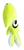 Nintendo Splatoon 9 Inch Plush | Neon Yellow Inkling Squid
