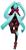 Hatsune Miku SweetSweets Series Noel Raspberry PVC Figure