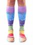 Ice Cream Photo Print Knee High Socks