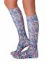 Gummy Worms Photo Print Knee High Socks