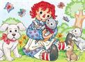 Raggedy Ann & Andy Best Friends 60 Piece Jigsaw Puzzle