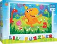 Lil Puzzlers Dino Party 24 Piece Jigsaw Puzzle