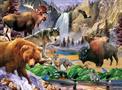 Wildlife of Yellowstone National Park 100 Piece Jigsaw Puzzle