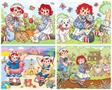 Raggedy Ann 4-Pack 100 Piece Jigsaw Puzzles
