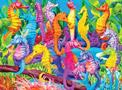 Singing Seahorses 60 Piece Glow In The Dark Jigsaw Puzzle