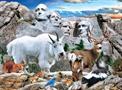 Wildlife of Mount Rushmore 100 Piece Jigsaw Puzzle