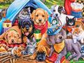 Camping Buddies 300 Piece Large EZ Grip Jigsaw Puzzle