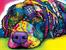 Dean Russo My Dog Blue 300 Piece Large EZ Grip Jigsaw Puzzle