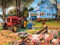 Welcome Home 500 Piece Hidden Images Glow In The Dark Jigsaw Puzzle