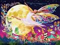 Moon Fairy 300 Piece Large EZ Grip Glow In The Dark Jigsaw Puzzle