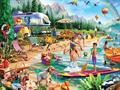 Day at the Lake 300 Piece Large EZ Grip Jigsaw Puzzle