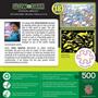 Sea Castle Delight 500 Piece Hidden Images Glow In The Dark Jigsaw Puzzle