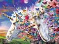 Unicorns & Butterflies 300 Piece Large EZ Grip Jigsaw Puzzle