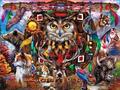 Animal Totems 300 Piece Large EZ Grip Jigsaw Puzzle