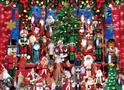 Holiday Festivities 500 Piece Glitter Jigsaw Puzzle