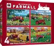 Farmall Tractors 4-Pack 500 Piece Jigsaw Puzzles