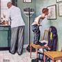 Saturday Evening Post At the Doctor 1000 Piece Jigsaw Puzzle