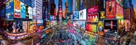 Times Square NYC 1000 Piece Panoramic Jigsaw Puzzle