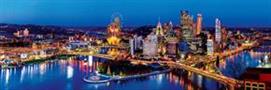 Downtown Pittsburgh Pennsylvania 1000 Piece Panoramic Jigsaw Puzzle