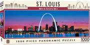 Saint Louis Missouri 1000 Piece Panoramic Jigsaw Puzzle