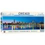 Downtown Chicago Illinois 1000 Piece Panoramic Jigsaw Puzzle