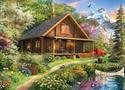 Mountain Retreat 1000 Piece Jigsaw Puzzle
