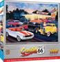 Cruisin Route 66 Dogs & Burgers 1000 Piece Jigsaw Puzzle