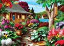 Dragonfly Garden 1000 Piece Jigsaw Puzzle