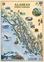 Xplorer Maps Alaska Inside Passage Map 1000 Piece Jigsaw Puzzle