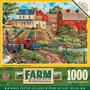 Grandmas Garden 1000 Piece Linen Jigsaw Puzzle