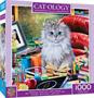 Cat-Ology Einstein 1000 Piece Jigsaw Puzzle