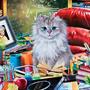 Cat-Ology Einstein 1000 Piece Jigsaw Puzzle